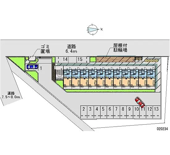 ★手数料０円★狭山市入間川４丁目　月極駐車場（LP）